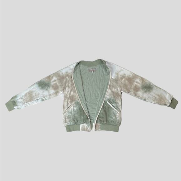 Without Walls Bomber Jacket Tye Dye Full Zip Size M Medium Urban Outfitters - Picture 8 of 14